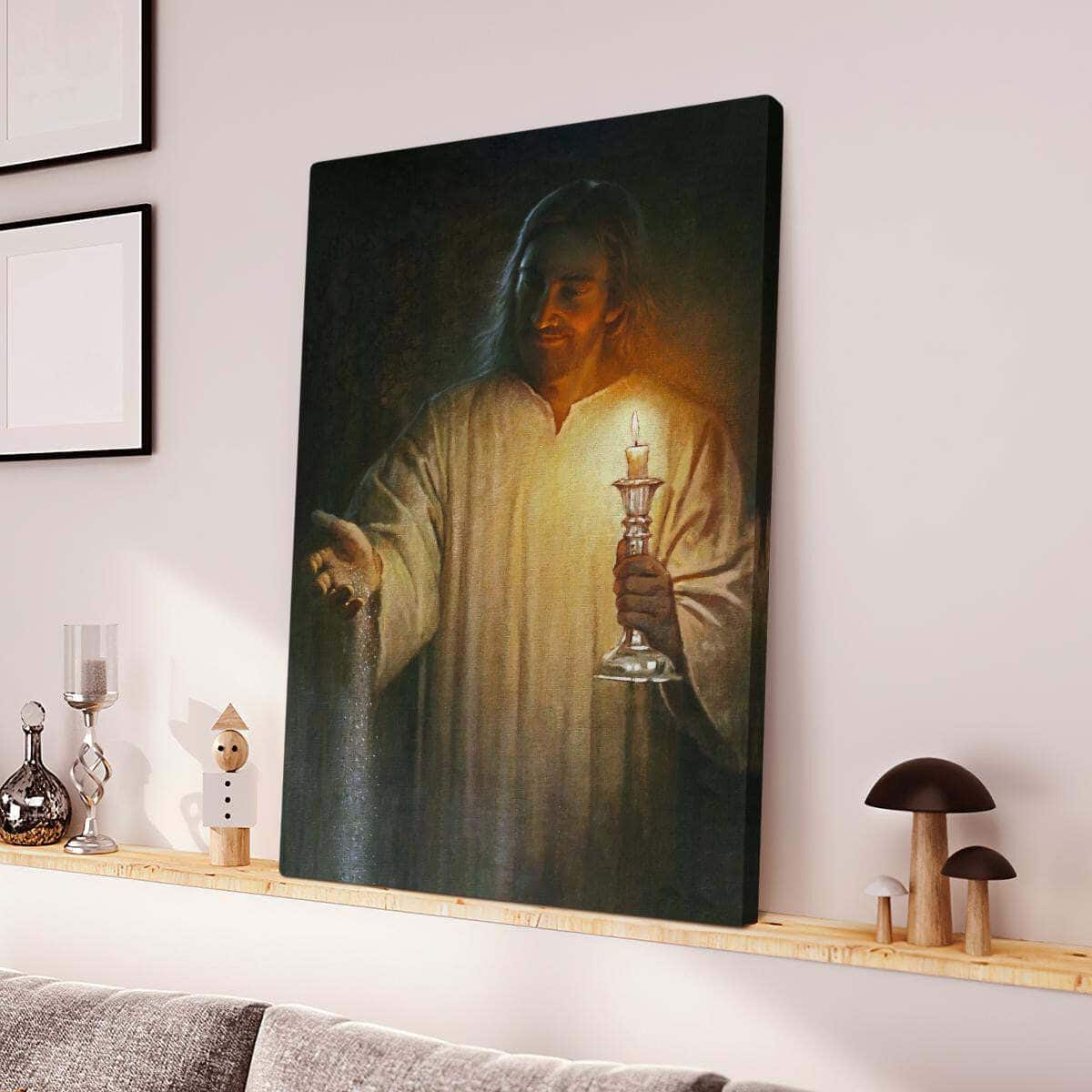 Christian Canvas Print Salt And Light God