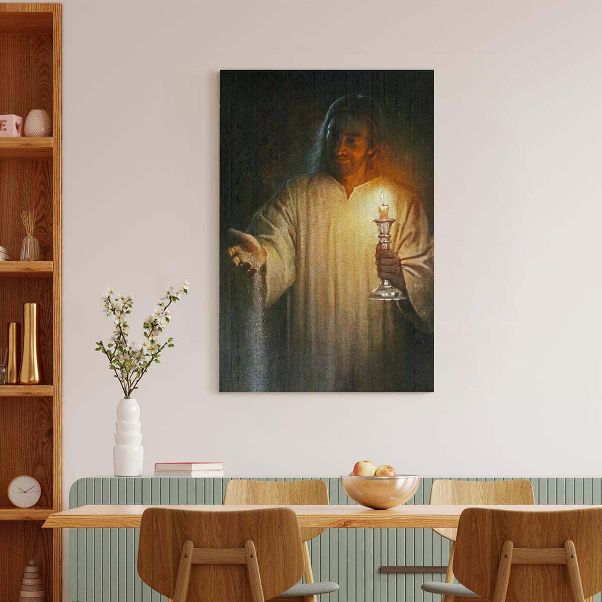 Christian Canvas Print Salt And Light God Christian Canvas Print Salt And Light God