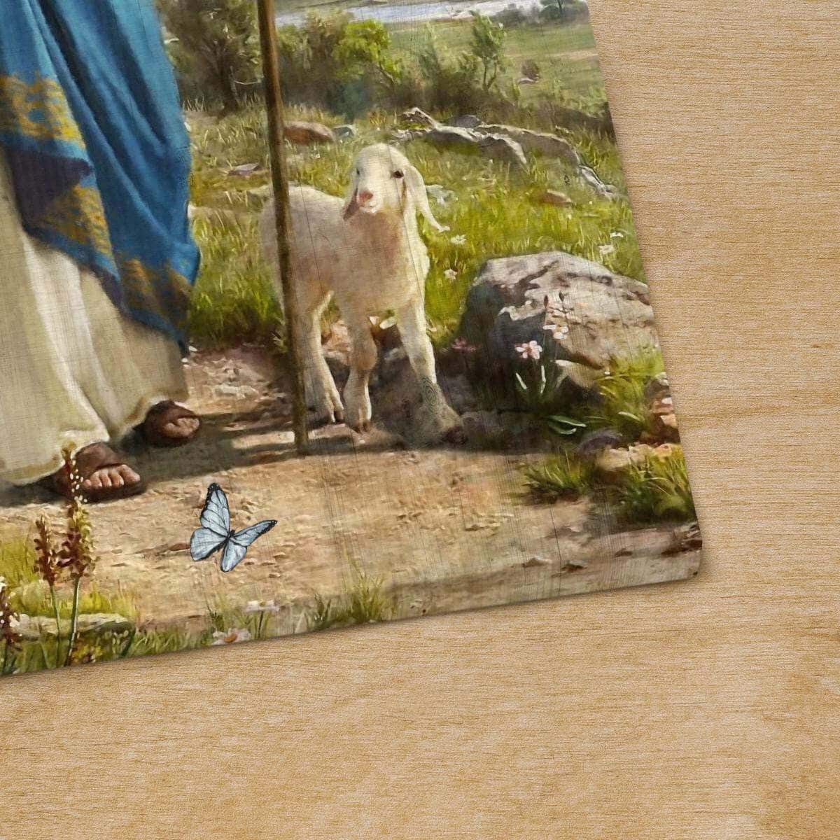 Christian Canvas Print The Lord Is My Shepherd I Have All That I Need Christian Canvas Print The Lord Is My Shepherd I Have All That I Need