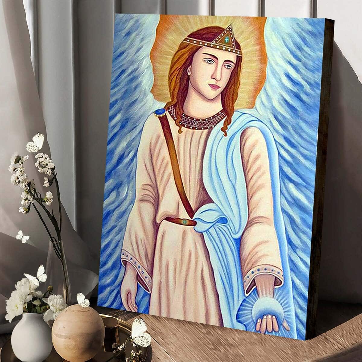Christian Canvas Print Archangel Gabriel Christian Canvas Print Archangel Gabriel