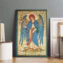 Christian Canvas Print Archangel Gabriel Catholic