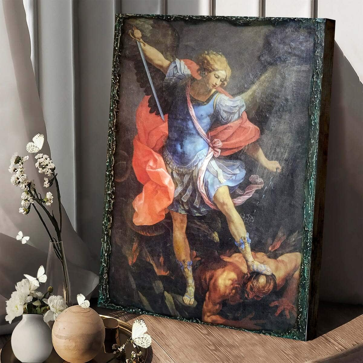 Archangel Gabriel Christian Canvas Print