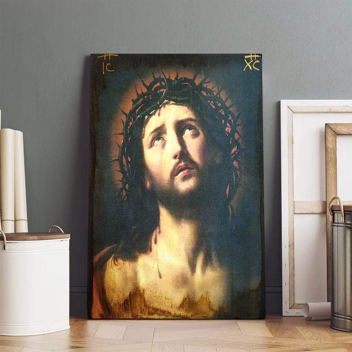 Christian Canvas Print Jesus Christ After The Crucifixion Christian Canvas Print Jesus Christ After The Crucifixion