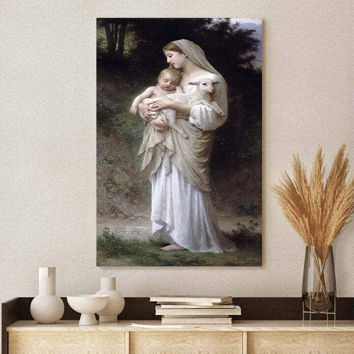 Christian Canvas Print Innocence