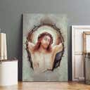 Christian Canvas Print Jesus Christ After The Crucifixion Religious