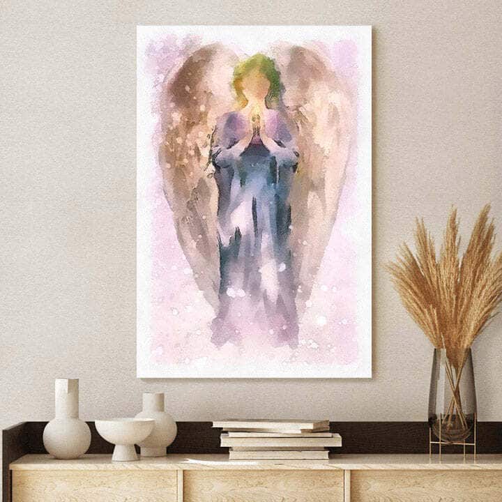 Christian Canvas Print Guardian Angel Christian Canvas Print Guardian Angel