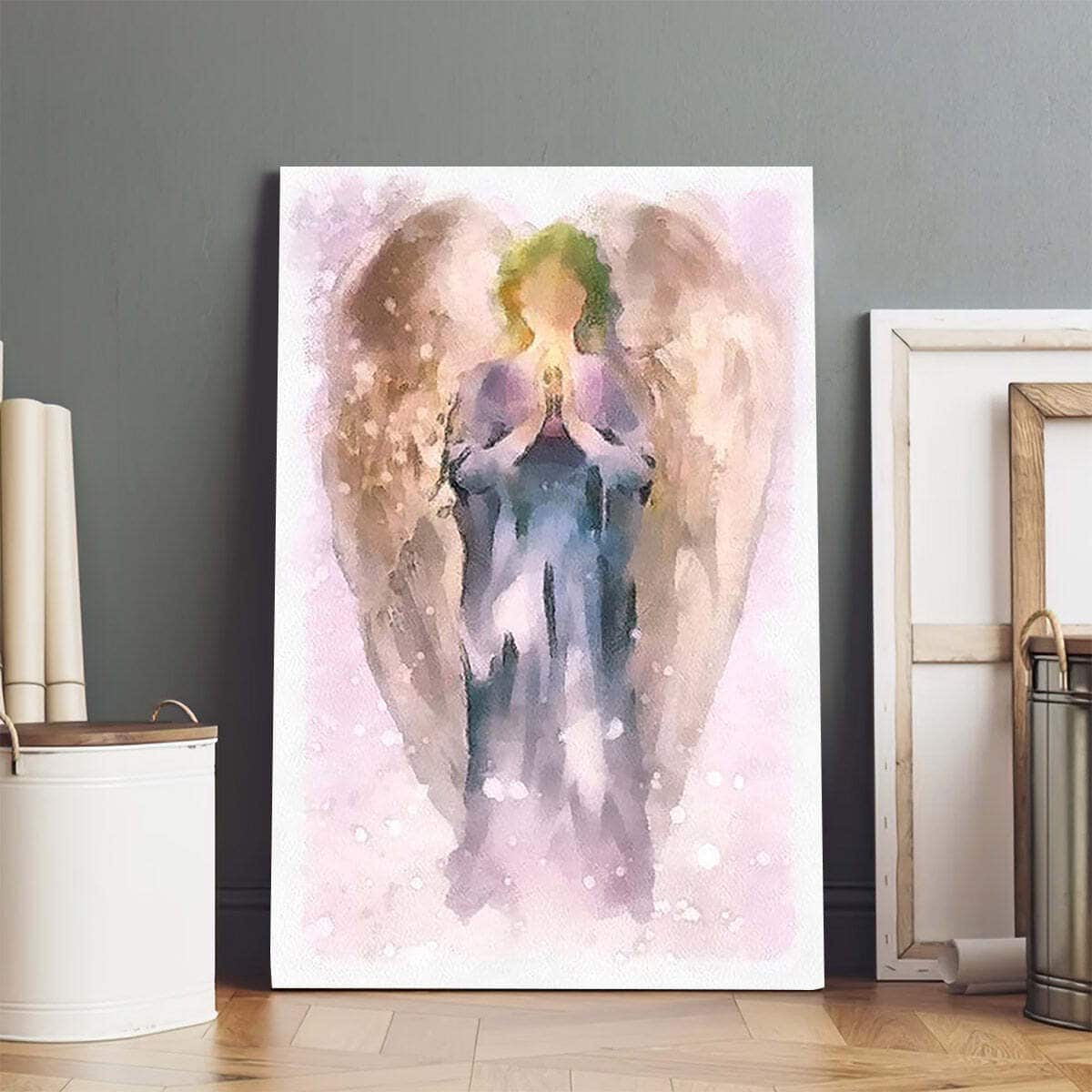 Christian Canvas Print Guardian Angel