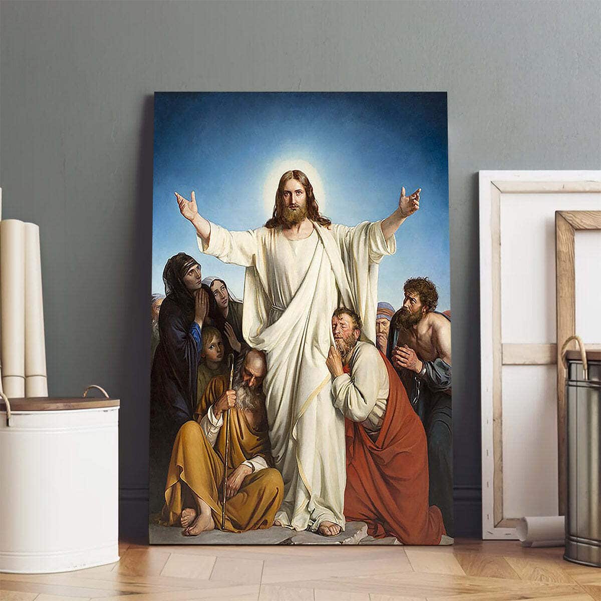 Christian Canvas Print Christ The Consolator Carl Heinrich Bloch Christian Canvas Print Christ The Consolator Carl Heinrich Bloch