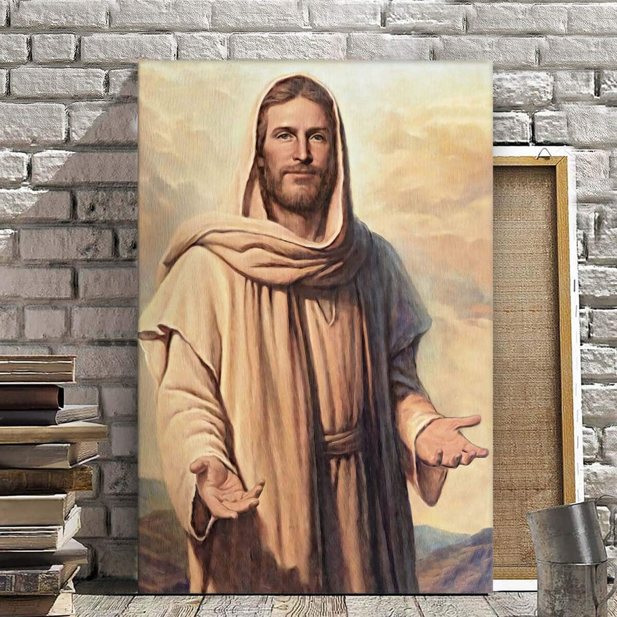 Christian Canvas Print Focus Of Our Lives Christ