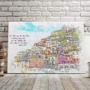 Christian Canvas Print For Here We Do Not Have A Lasting City Herews 13:14 Christian Canvas Print For Here We Do Not Have A Lasting City Herews 13:14