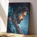 Christian Canvas Print Jesus A Perfect Brightness Of Hope
