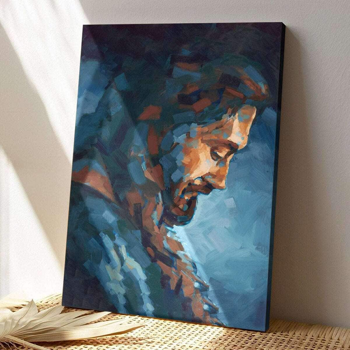 Christian Canvas Print Jesus A Perfect Brightness Of Hope