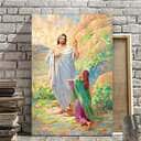 Christian Canvas Print Jesus And Mary