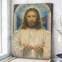 Christian Canvas Print Jesus Scripture Gift For Friends Christian Canvas Print Jesus Scripture Gift For Friends