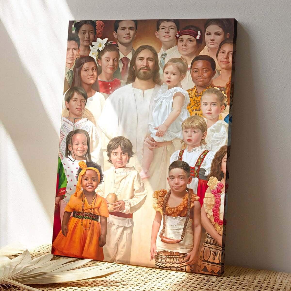 Christian Canvas Print I Am A Child Of Jesus Christian Canvas Print I Am A Child Of Jesus