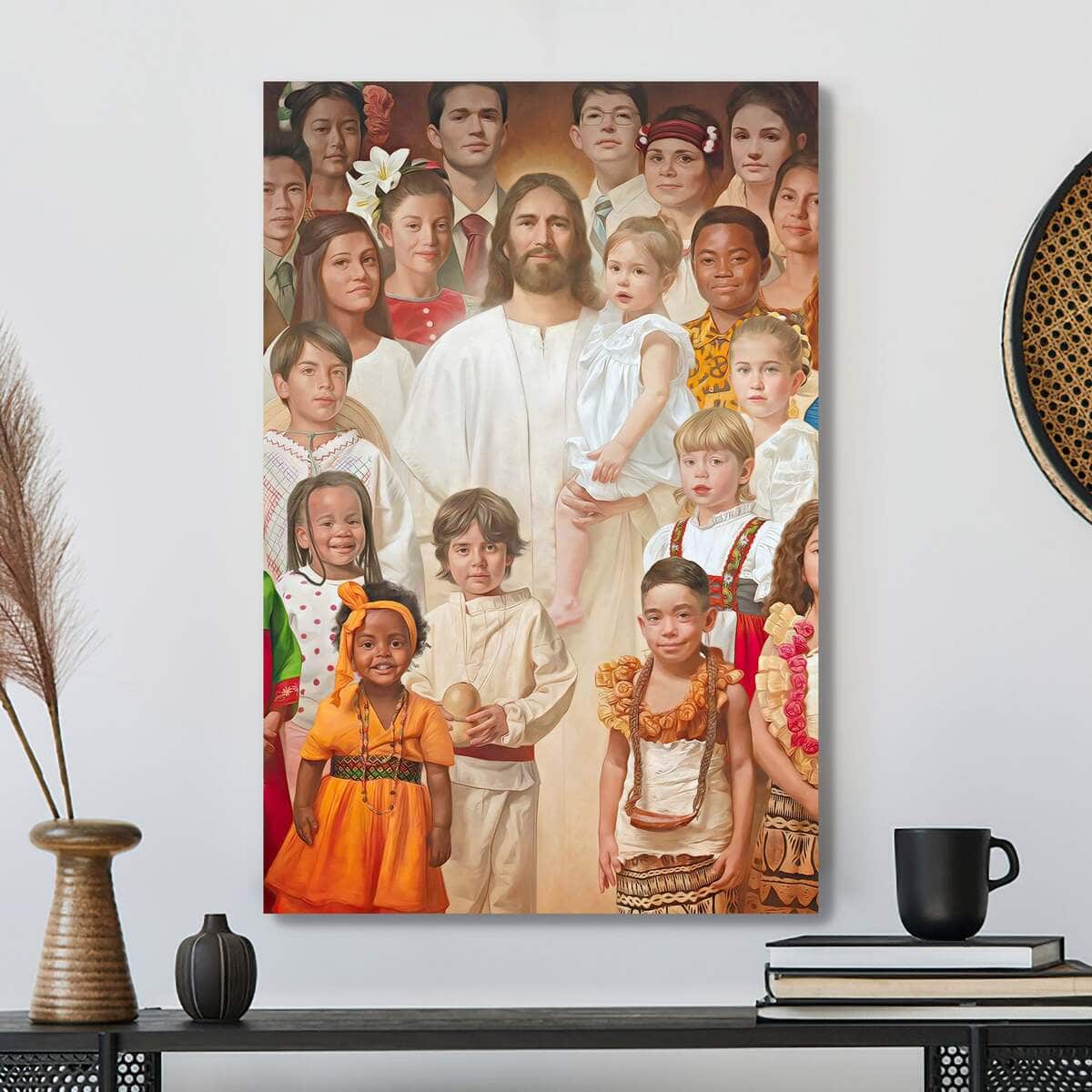 Christian Canvas Print I Am A Child Of Jesus Christian Canvas Print I Am A Child Of Jesus