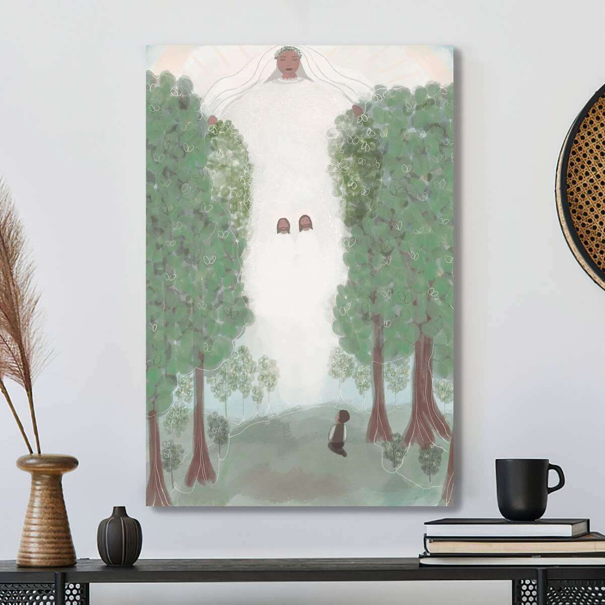 Christian Canvas Print Finding Her The First Christian Canvas Print Finding Her The First