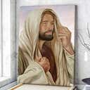 Jesus Canvas Print Christian Scripture Gift For Friends Jesus Canvas Print Christian Scripture Gift For Friends
