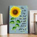 Christian Canvas Print Psalm 118:24 This Is The Day Lord Has Made