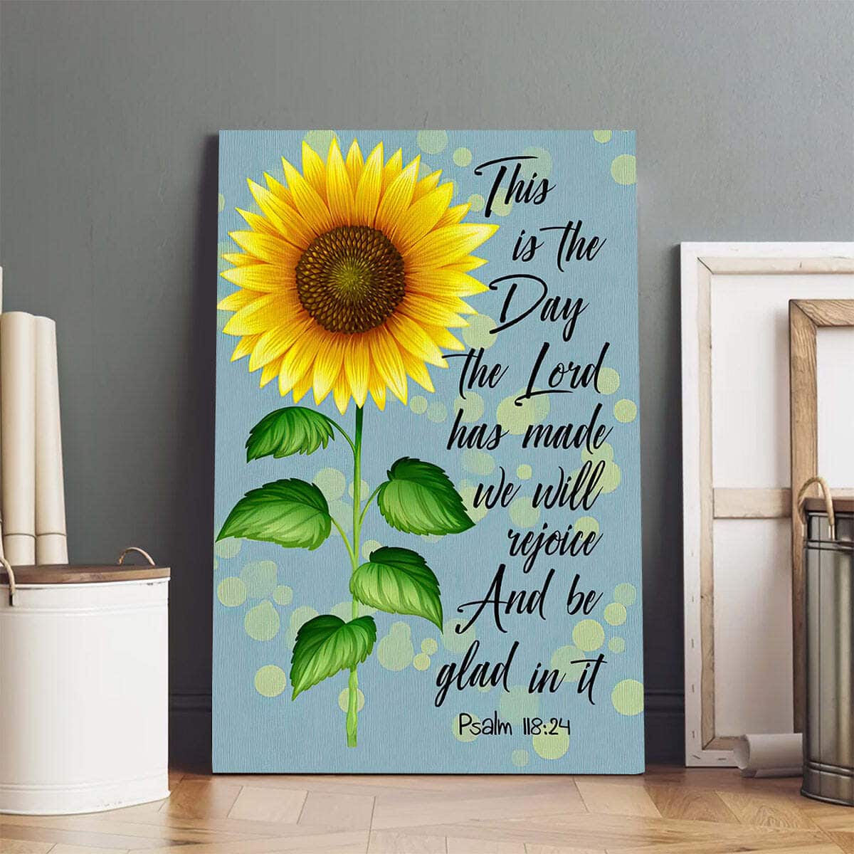 Christian Canvas Print Psalm 118:24 This Is The Day Lord Has Made Christian Canvas Print Psalm 118:24 This Is The Day Lord Has Made