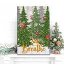 Christian Just Breathe Canvas Print Cardinal Bird Christmas Christian Just Breathe Canvas Print Cardinal Bird Christmas