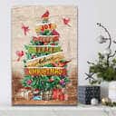 Christmas Christian Canvas Print Joy Love Peace Believe Christmas Christian Canvas Print Joy Love Peace Believe