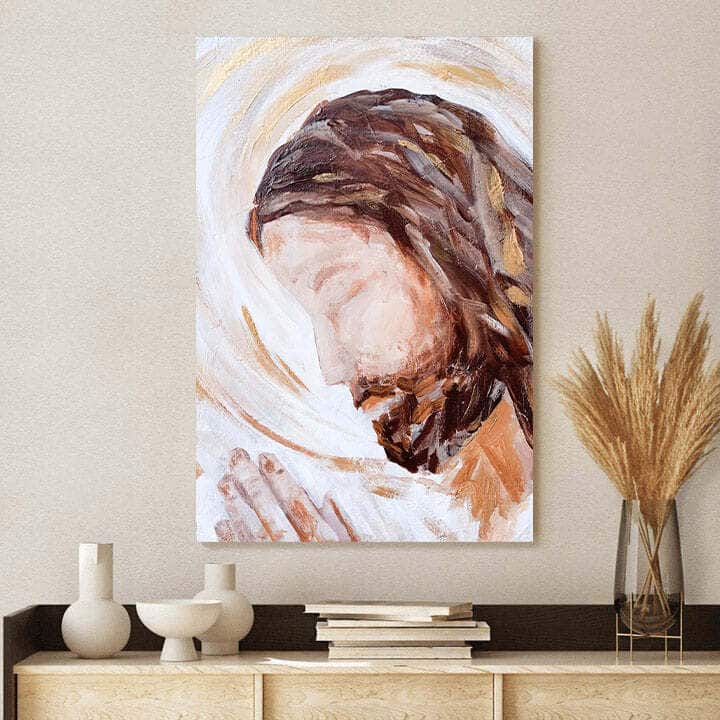 Christian Canvas Print Jesus Have Faith Our God Christian Canvas Print Jesus Have Faith Our God