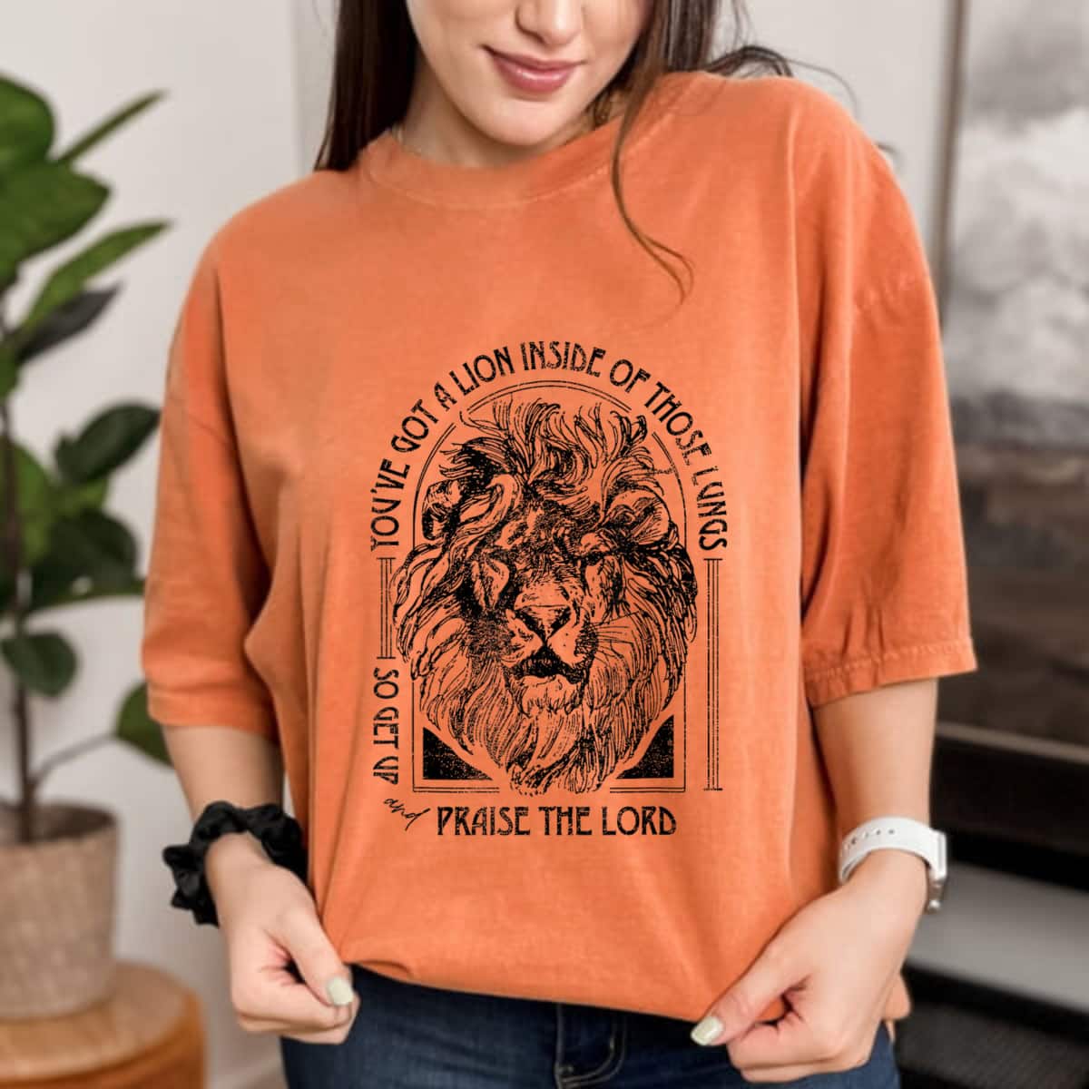 Lion In Those Lungs Christian Jesus Faith Bible Gifts T-Shirt Lion In Those Lungs Christian Jesus Faith Bible Gifts T-Shirt