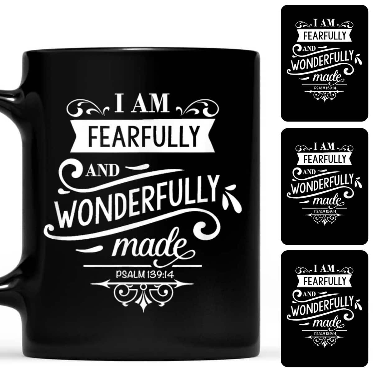 I Am Fearfully And Wonderfully Made Bible Verses Family T-Shirt I Am Fearfully And Wonderfully Made Bible Verses Family T-Shirt