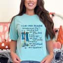 I Only Can Imagine Faith Christian Cross Butterfly Jesus T-Shirt