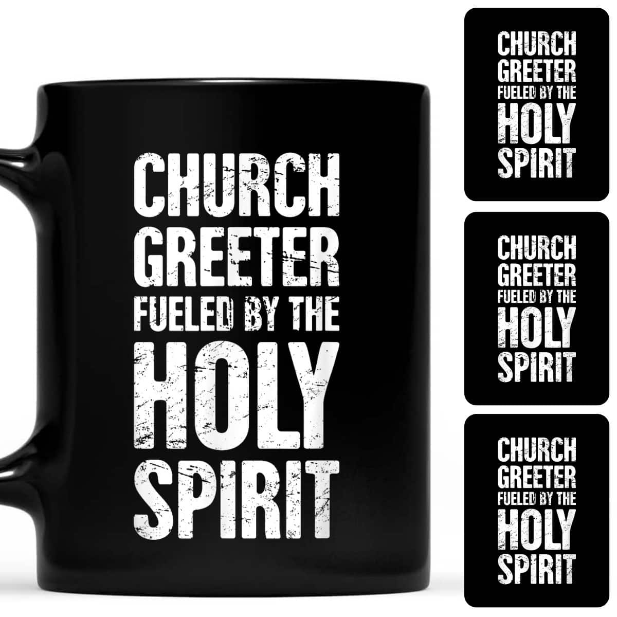 Church Greeter Christian Fueled By Holy Spirit T-Shirt Church Greeter Christian Fueled By Holy Spirit T-Shirt