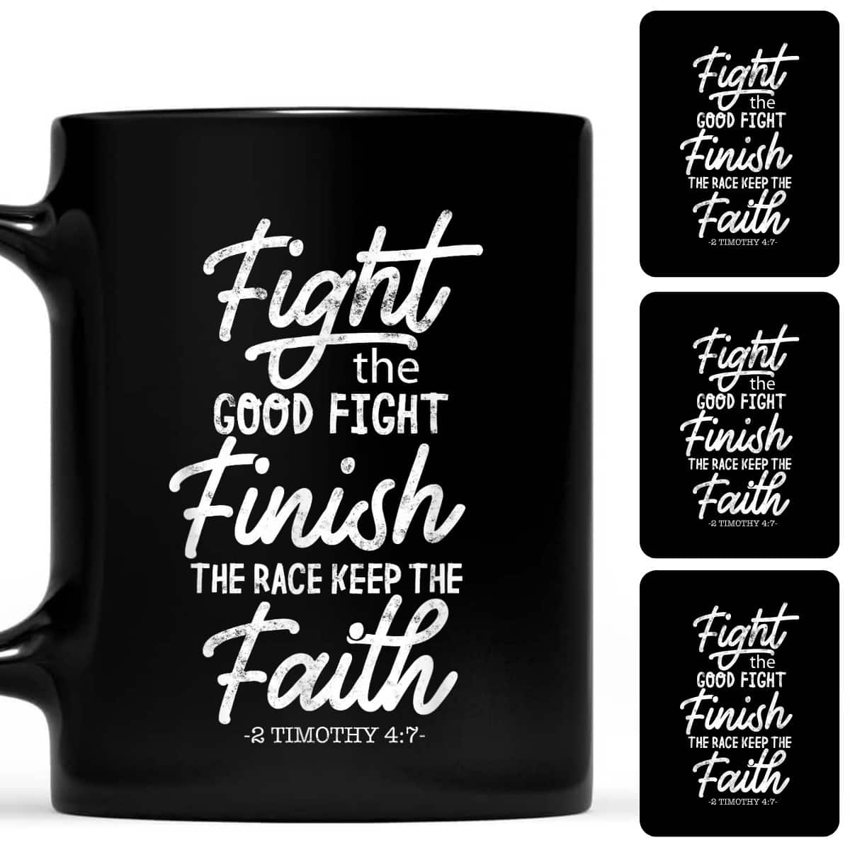 Fight The Good Fight Finish Race Keep Faith 2 Timothy 4:7 T-Shirt Fight The Good Fight Finish Race Keep Faith 2 Timothy 4:7 T-Shirt