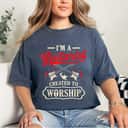 I'm A Guitarist Created To Worship Christian Musician Gospel T-Shirt