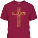 Father's Day For Dad Husband Blessed Dad Christian T-Shirt Father's Day For Dad Husband Blessed Dad Christian T-Shirt