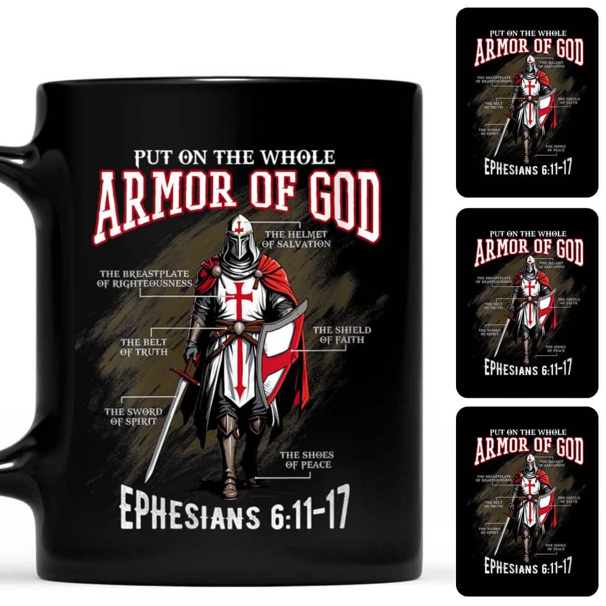 Full Armor Of God Christian Bible Verse Gift T-Shirt Full Armor Of God Christian Bible Verse Gift T-Shirt
