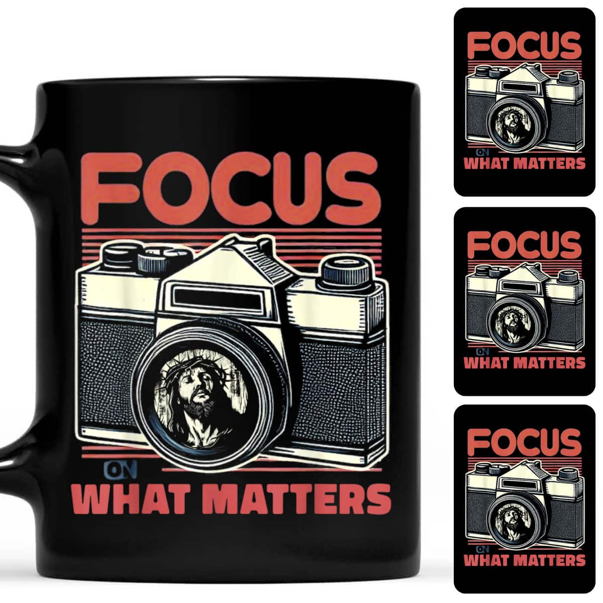 Photography Focus On What Matters Jesus Christian T-Shirt Photography Focus On What Matters Jesus Christian T-Shirt