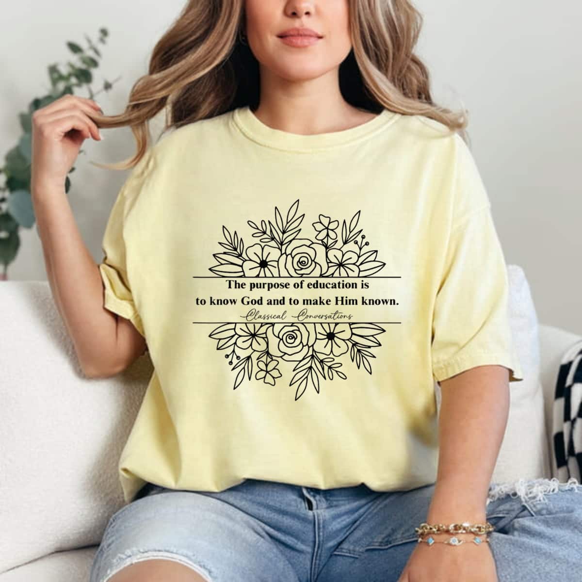 The Purpose Of Education Is To Know God & To Make Him Known T-Shirt The Purpose Of Education Is To Know God & To Make Him Known T-Shirt