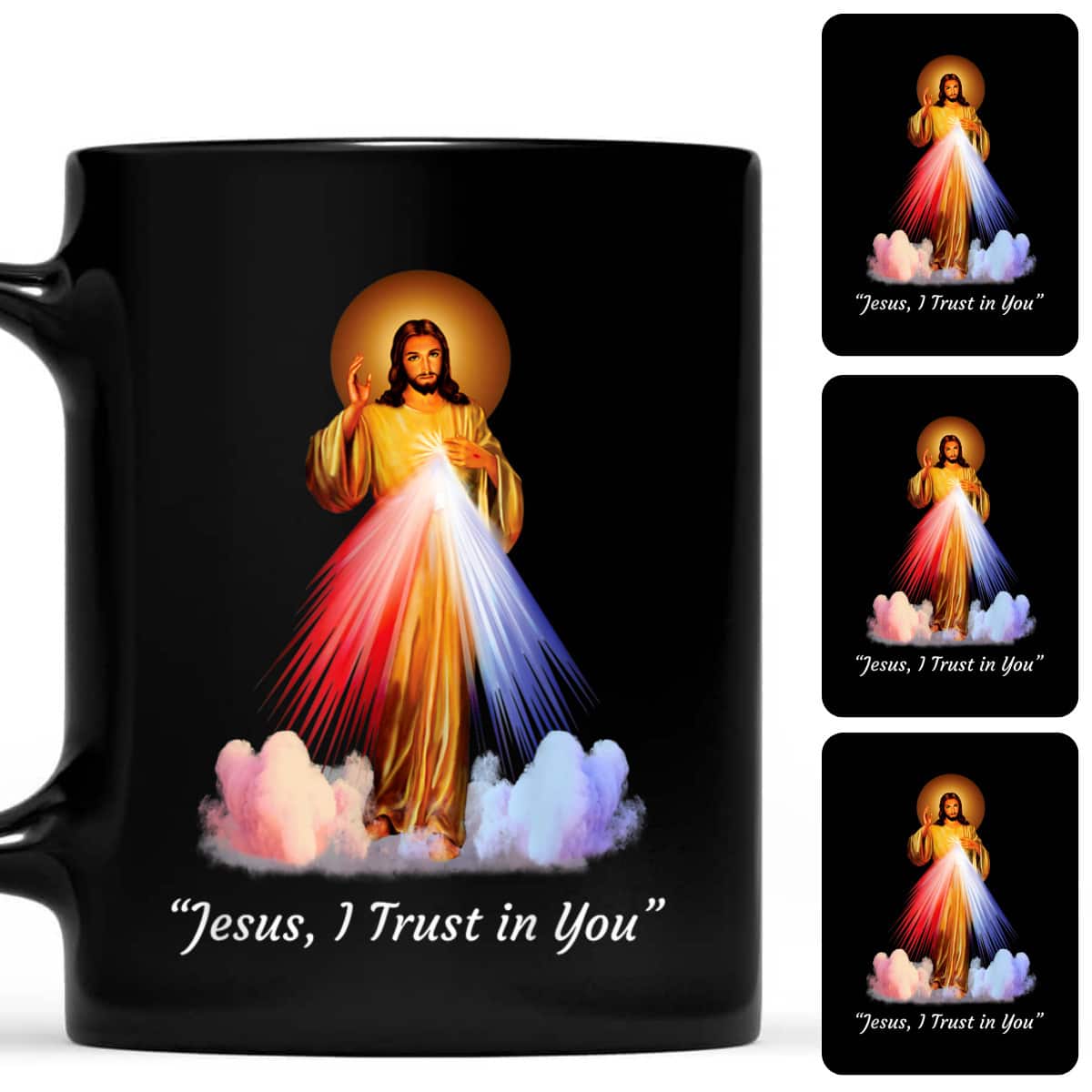 Christian Jesus I Trust I You Devine Mercy T-Shirt Christian Jesus I Trust I You Devine Mercy T-Shirt