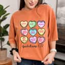 Christian Valentine Galatians Conversation Hearts T-Shirt Christian Valentine Galatians Conversation Hearts T-Shirt