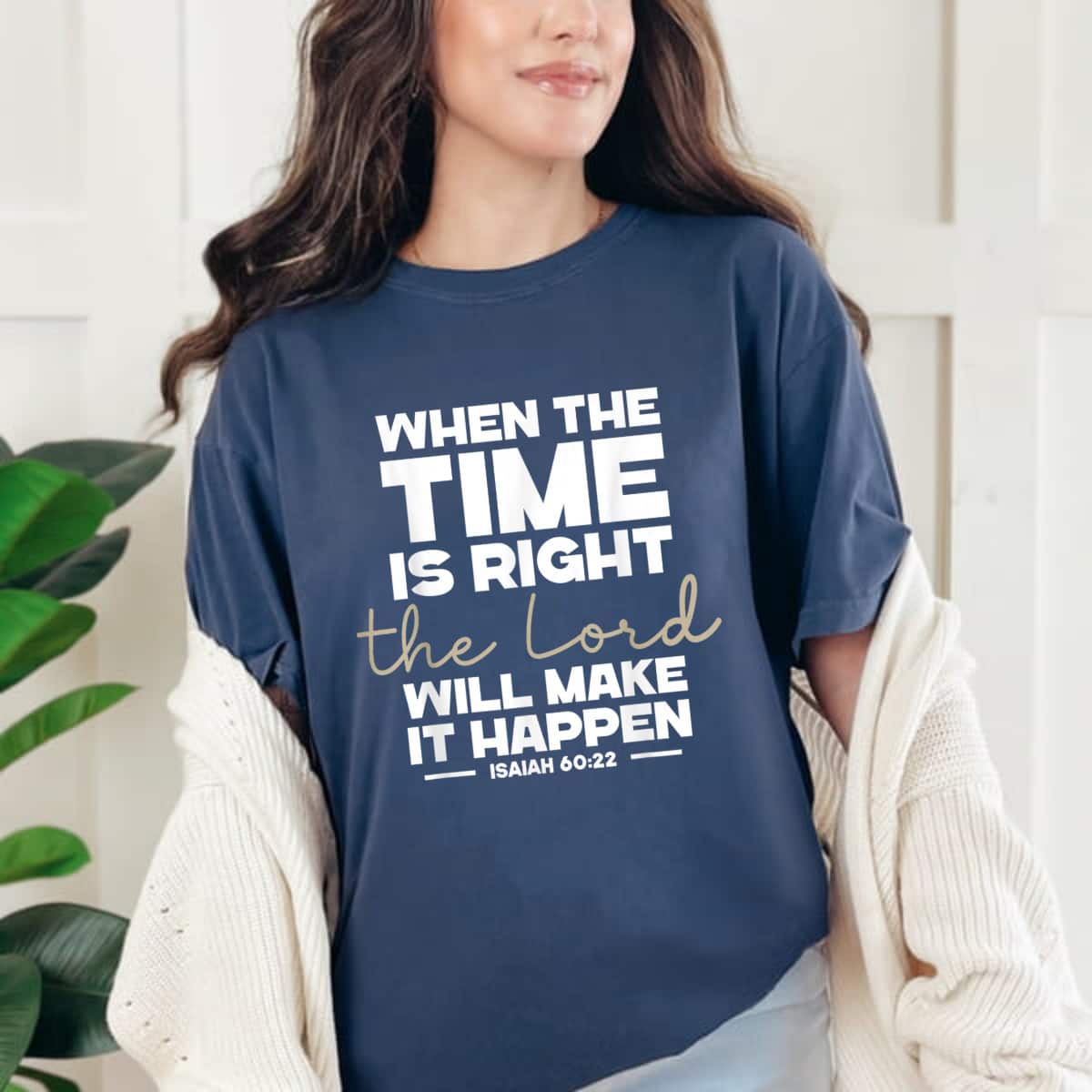 Isaiah 6022 Bible Verse Christian Christian T-Shirt