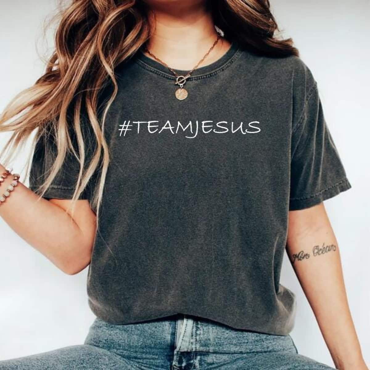 #TEAMJESUS Christian Hashtag T-Shirt