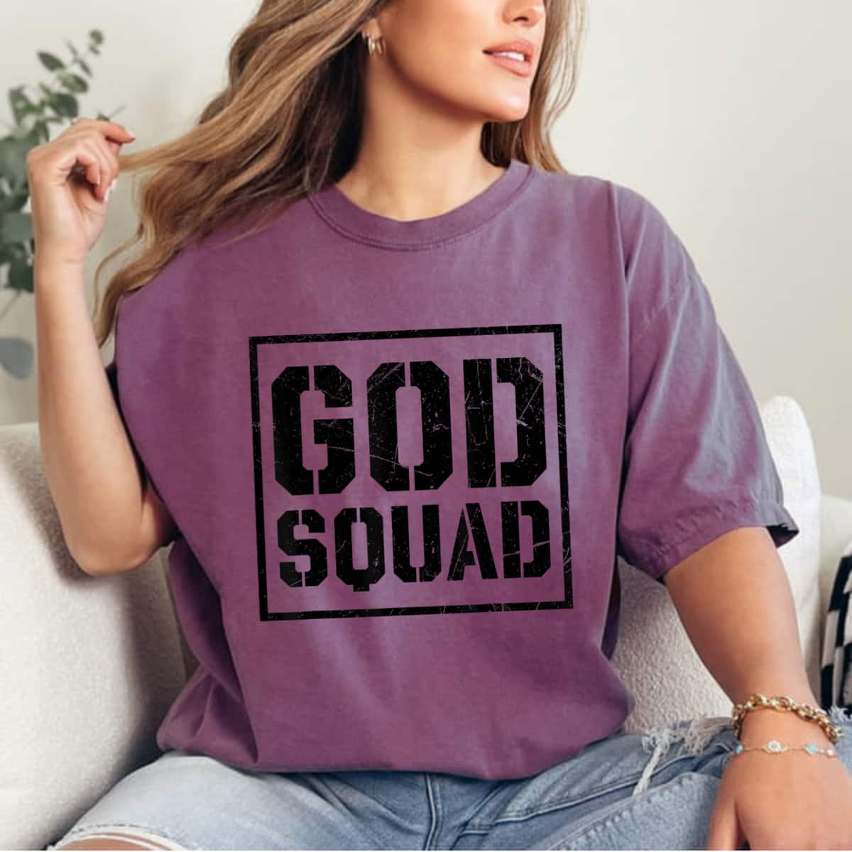 God Squad Christian Faith Religious Gift T-Shirt
