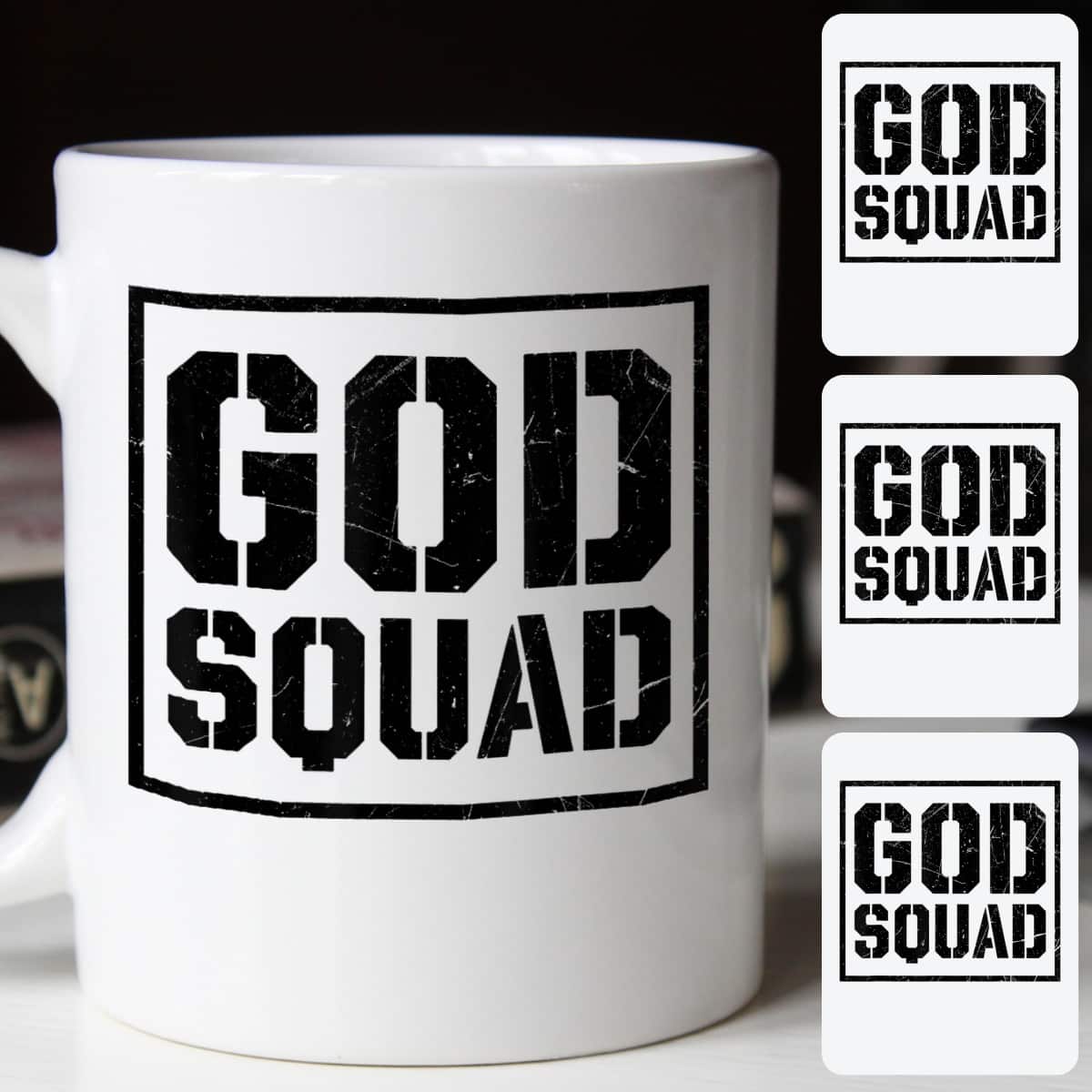 God Squad Christian Faith Religious Gift T-Shirt God Squad Christian Faith Religious Gift T-Shirt