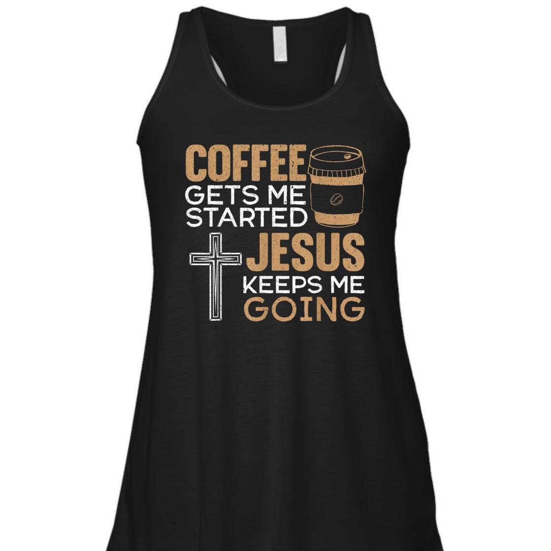 Coffee Get Me Started Jesus Keeps Me Going Funny Christian Religious T-Shirt Coffee Get Me Started Jesus Keeps Me Going Funny Christian Religious T-Shirt
