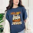 Are You Fall-O-Ween Jesus Christian Halloween Pumpkins Goose T-Shirt
