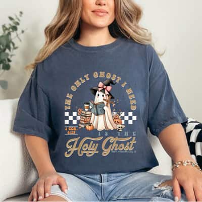 Ain't No Ghost Like The Holy Ghost Jesus Christian Halloween T-Shirt