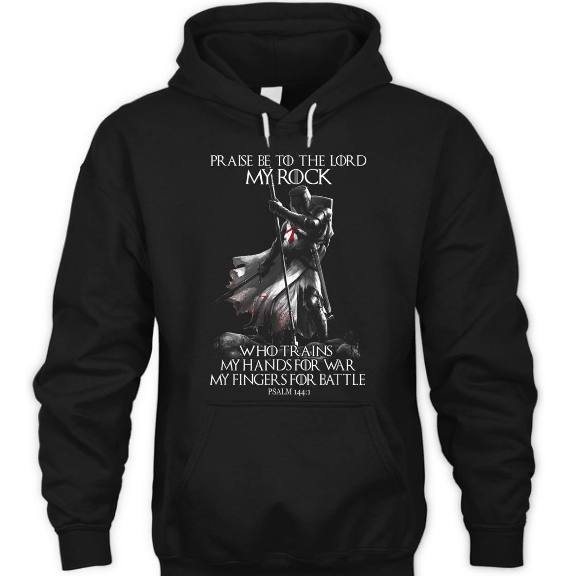 Knight Templar Praise Be To The Lord My Rock Armor Of God Knight Templar T-Shirt Psalm 144:1 Knight Templar Praise Be To The Lord My Rock Armor Of God Knight Templar T-Shirt Psalm 144:1