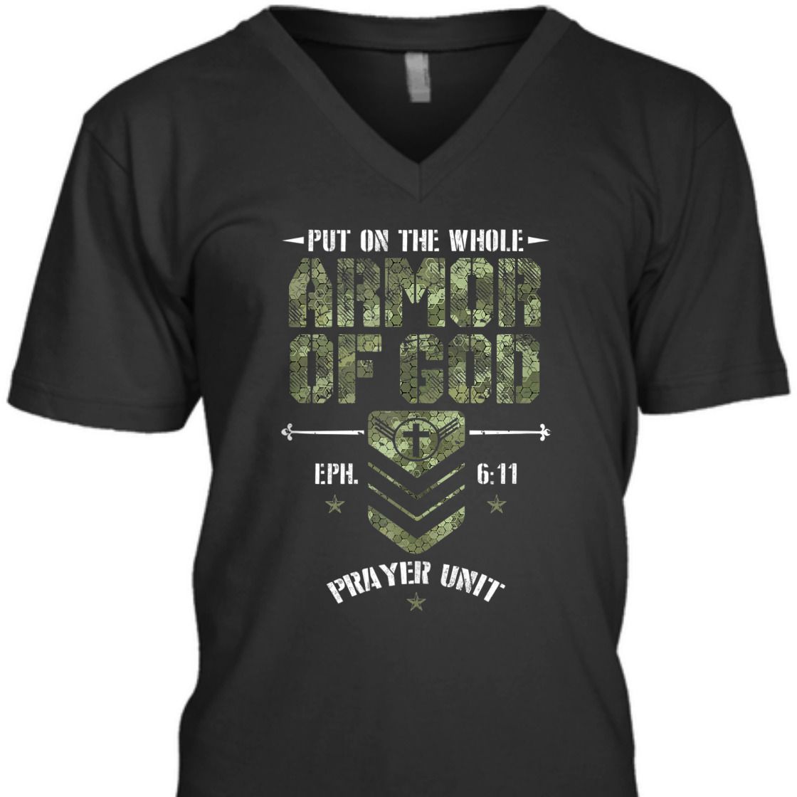 Camo Armor Of God Prayer Unit T-Shirt Eph. 6:11 s Religious Camouflage Camo Armor Of God Prayer Unit T-Shirt Eph. 6:11 s Religious Camouflage