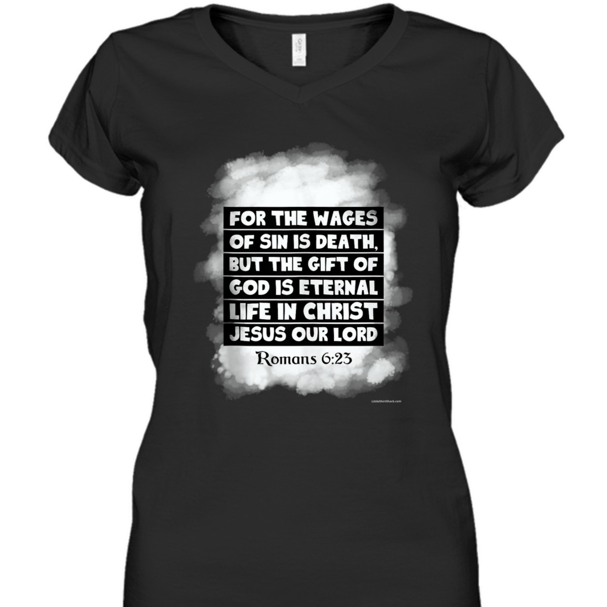 For The Wages Of Sin Is Death Romans 6:23 Christian Religious Bible Verse T-Shirt For The Wages Of Sin Is Death Romans 6:23 Christian Religious Bible Verse T-Shirt