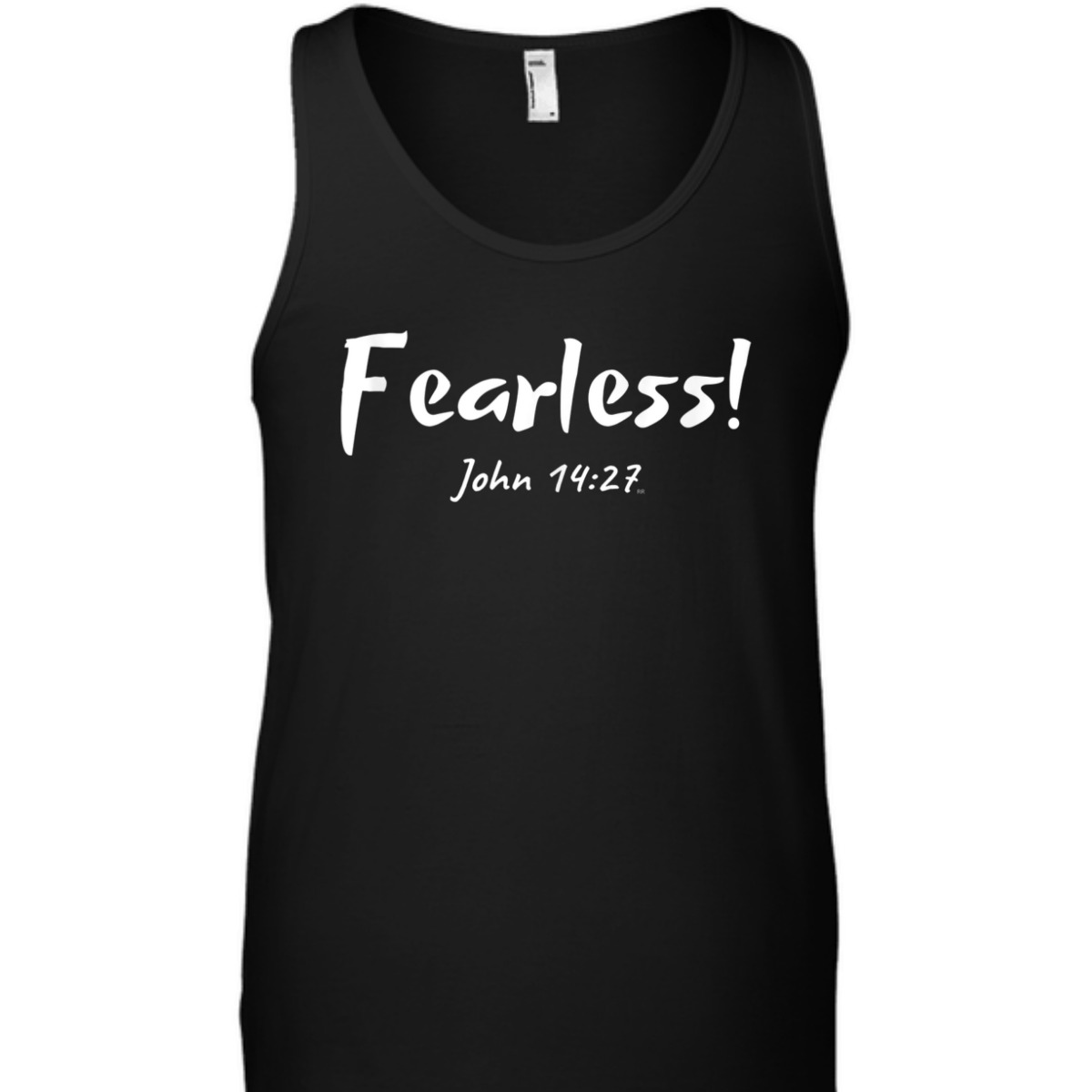 Christian Inspirational Bible Verse T-Shirt John 14:27 Fearless